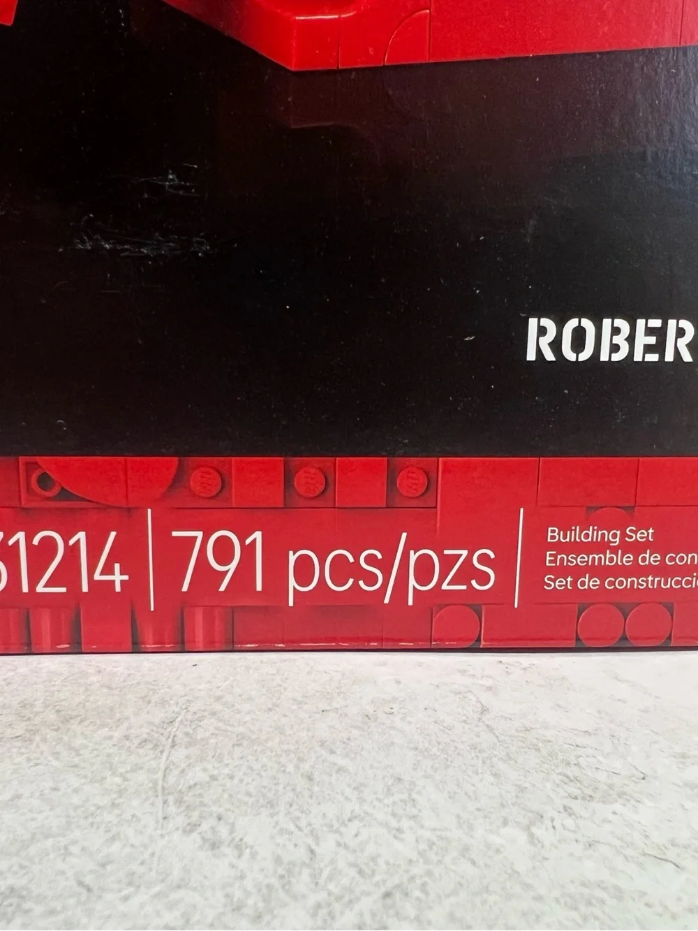 Lego Love By Robert Indiana 31214, 791 pieces!